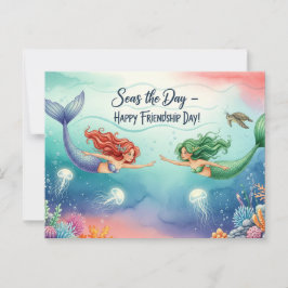 友情国際的の日はがき ポストカード