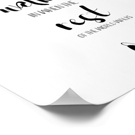 友情実在引用文タイポグラフィインスパイアの甘さ ポスター (角)