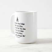 友情引用文セーリング船アイリッシュギフトbff Mug コーヒーマグカップ (正面左)