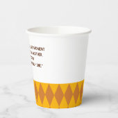 友情引用文紙カップ |フレンドシップ 紙コップ (左)