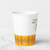 友情引用文紙カップ | Winnie the Pooh 紙コップ (右)