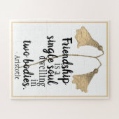 友情引用文花 ジグソーパズル (横)