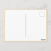 友情引用文花 ポストカード (裏面)