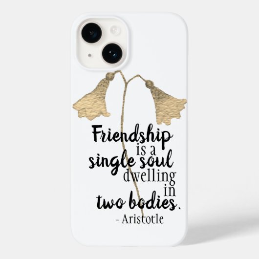 友情引用文花 Case-Mate iPhoneケース (裏面)