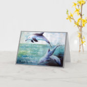 友情引用文 カード (黄色い花)