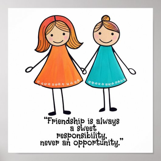 友情引用文 ポスター (正面)