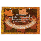 友情引用文 ラージペーパーバッグ (裏面)