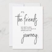 友情引用文、友人についての有意義な引用文 シーズンカード (正面)