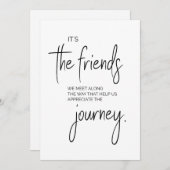 友情引用文、友人についての有意義な引用文 シーズンカード (正面/裏面)