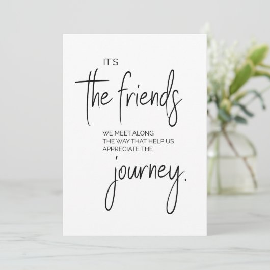 友情引用文、友人についての有意義な引用文 シーズンカード (スタンド正面)