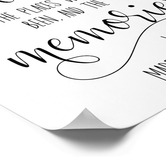 友情引用文、愛引用文家族と友人 ポスター (角)