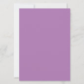 友情数々の虹色グリーティングカードDe 招待状 (裏面)