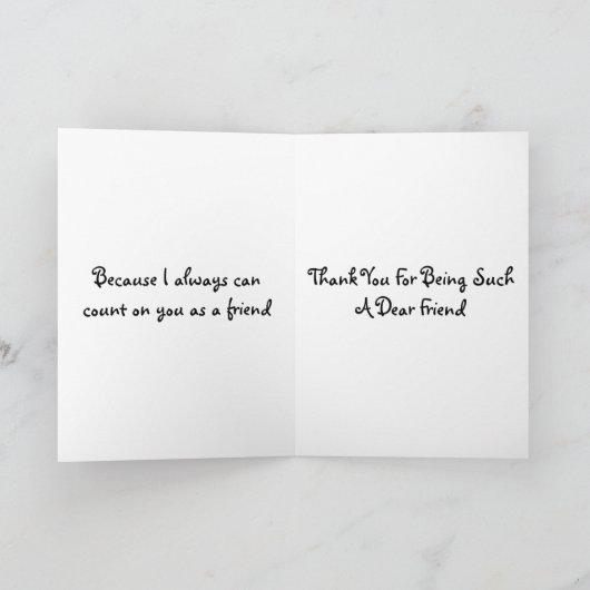 友情日カード カード (内部)