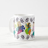 友情祝最高の友 コーヒーマグカップ (正面左)