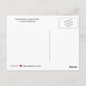 友情祝_C_はがき ポストカード (裏面)