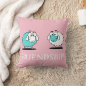 友情素晴らし枕 クッション (ブランケット)