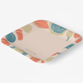 友情素朴引っ越し祝いパーティーBBQ感謝祭 ペーパープレート (傾斜あり)