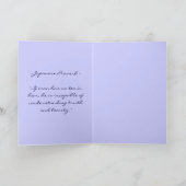 友情茶クロスステッチスタイルデザイン カード (内部)