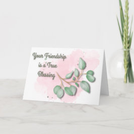 友情賛美の カード