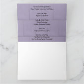 友情開花  カード (内部)