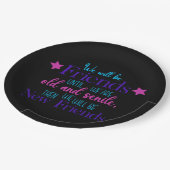 友情1 ペーパープレート (アングル)