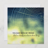 友情5.25 x 5.25カード 招待状 (正面/裏面)