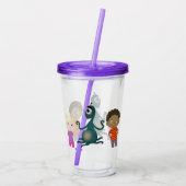 友情 アクリルタンブラー (裏面)