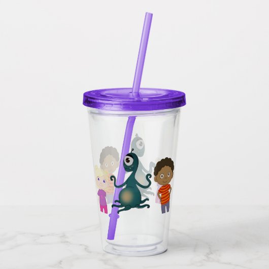 友情 アクリルタンブラー (裏面)