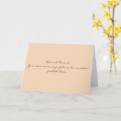 友情 カード (黄色い花)