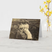 友情 カード (黄色い花)