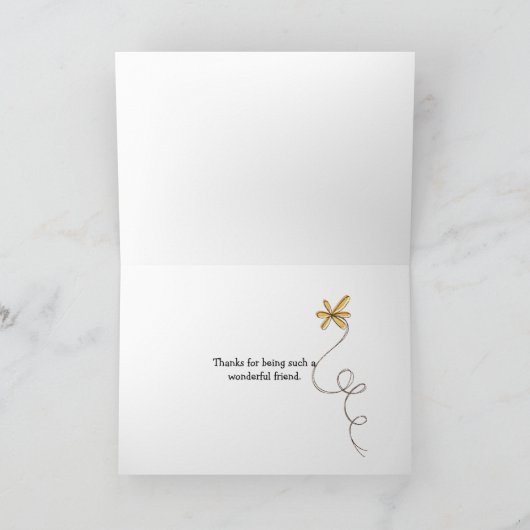 友情 カード (内部)