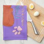 友情 キッチンタオル (四つ折り)