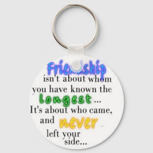 友情 キーホルダー (正面)