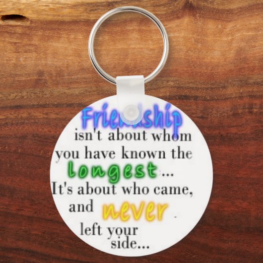 友情 キーホルダー (正面)