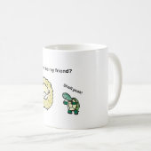 友情 コーヒーマグカップ (正面右)