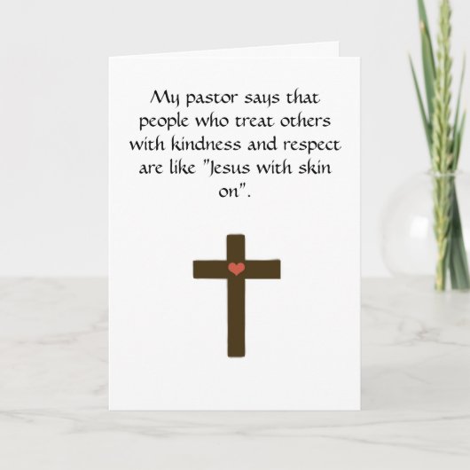 友情 サンキューカード (正面)