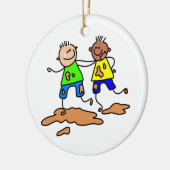 友情 セラミックオーナメント (左)