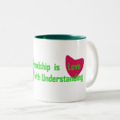 友情 ツートーンマグカップ (正面右)