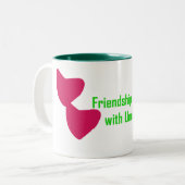 友情 ツートーンマグカップ (正面左)