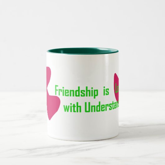 友情 ツートーンマグカップ (中央)