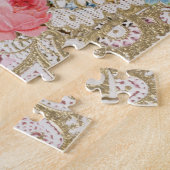 友情、バレンタインカード、c.1870 (色のlitho o ジグソーパズル (側面)