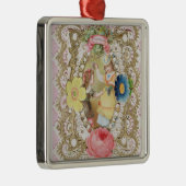 友情、バレンタインカード、c.1870 (色のlitho o メタルオーナメント (右)