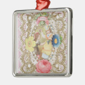 友情、バレンタインカード、c.1870 (色のlitho o メタルオーナメント (左)