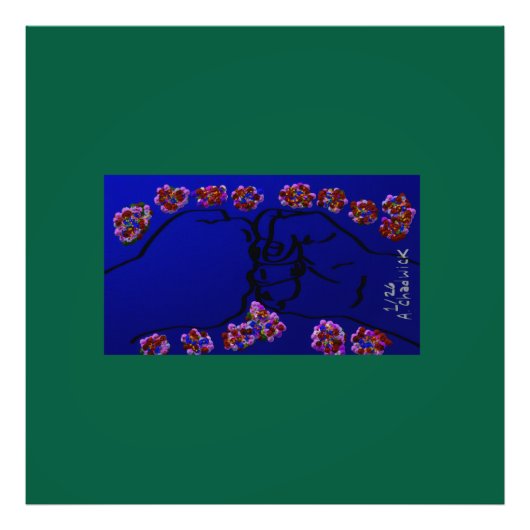 友情 フォトプリント            (正面)