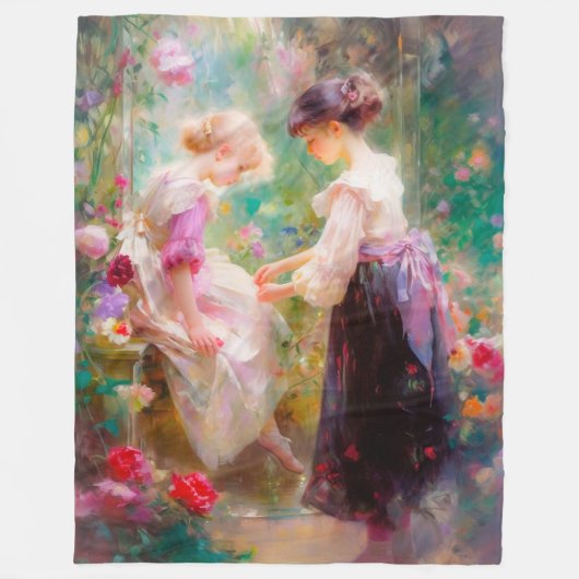 友情 フリースブランケット (正面)