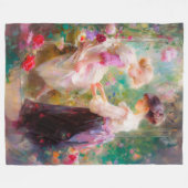 友情 フリースブランケット (正面(横))