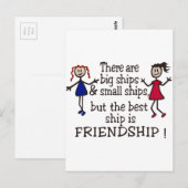 友情 ポストカード (正面/裏面)