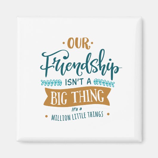 友情 マグネット (正面)