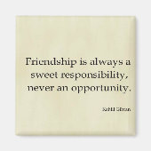 友情 マグネット (正面)