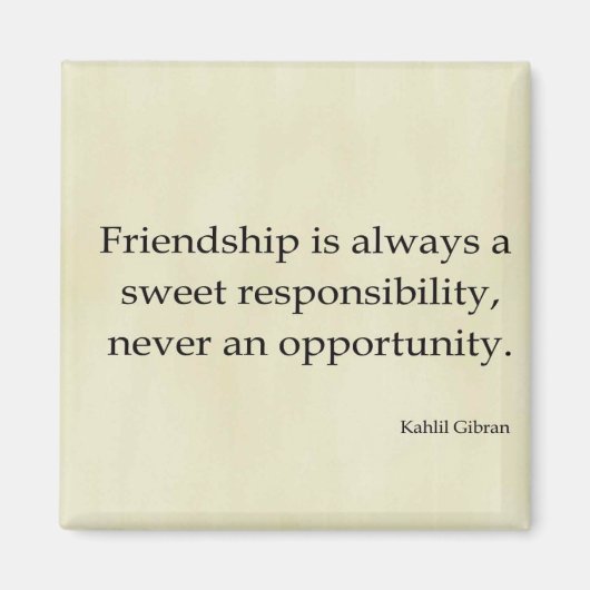 友情 マグネット (正面)